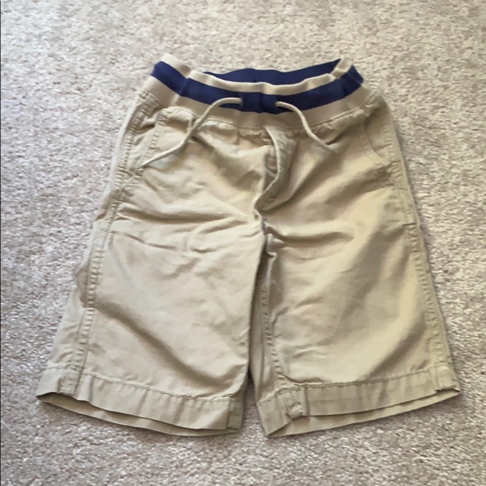 Boys khaki gap pull on shorts